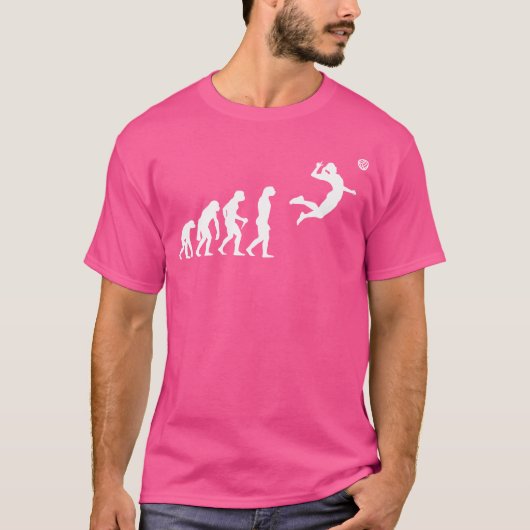 Volley Evolution vrouwen volleybal T-shirt (Voorkant)