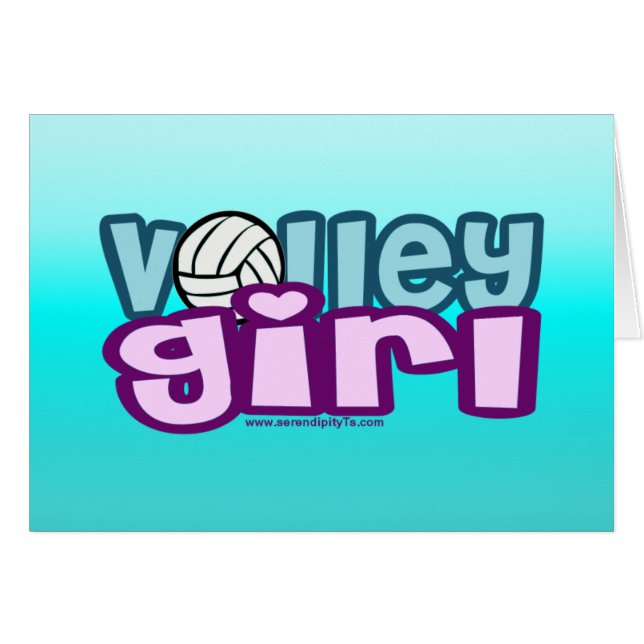 Volley Girl (Voorkant Horizontaal)