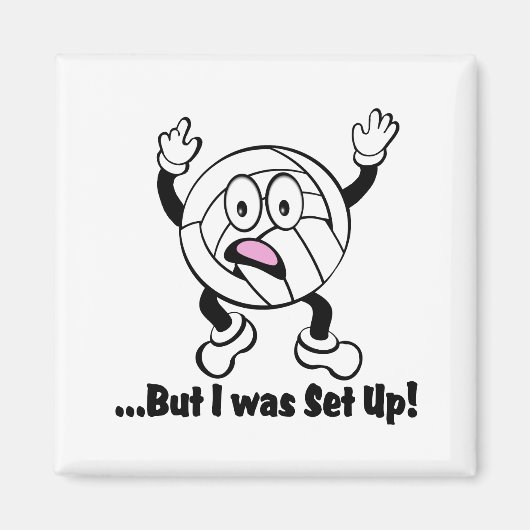 Volley guy magneet (Voorkant)