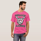 Volley Llamas Volleybal T-shirt (Voorkant volledig)