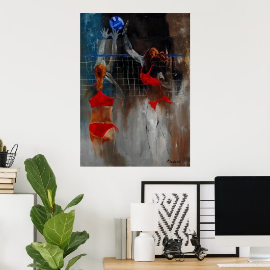 volley poster (Thuiskantoor)