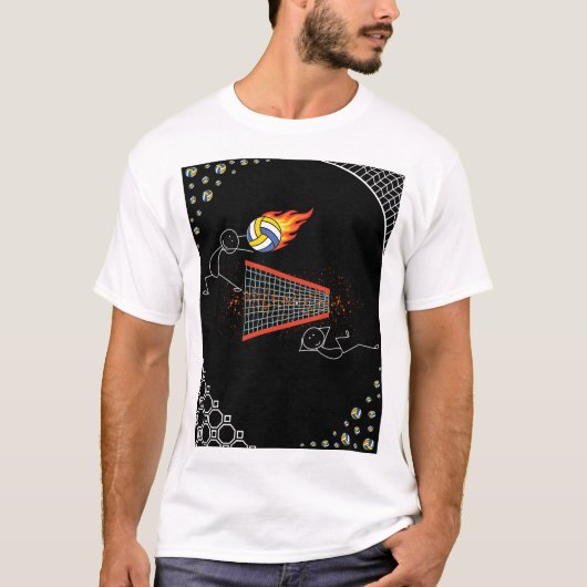 Volley T-shirt (Voorkant)