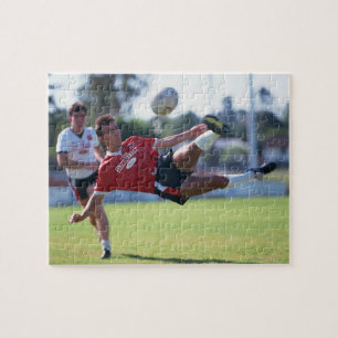 Volley trap legpuzzel