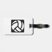 Volleybal 6 bagagelabel (Achterkant horizontaal)