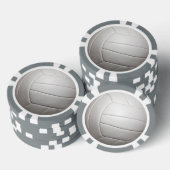 Volleybal aanpasbare poker chips (Opstapeling)