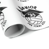 Volleybal Afstuderen 2025 Cadeaupapier (Rol Hoek)