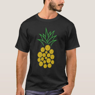 volleybal ananas meisjes houden van volleybal best t-shirt