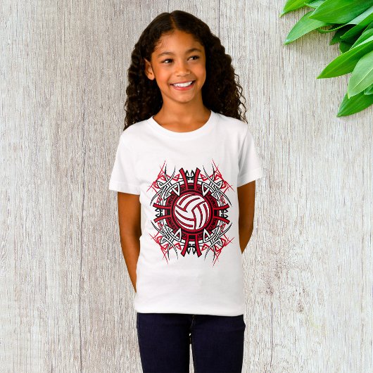 Volleybal Art Girls T-shirt