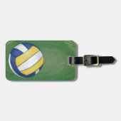 Volleybal Bagagelabel (Voorkant horizontaal)