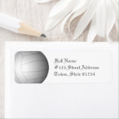 Volleybal Bal Mailing Labels (Insitu)