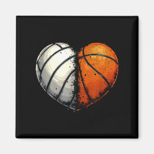 Volleybal Basketbal Bal Hart Srts Liefhebber Valen Magneet
