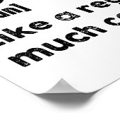 Volleybal Boy Funny Definitie Poster (Hoek)