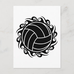 volleybal briefkaart