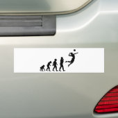 Volleybal Bumpersticker (Op auto)