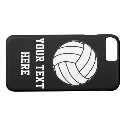 Volleybal () Case-Mate iPhone case (Achterkant (Horizontaal))