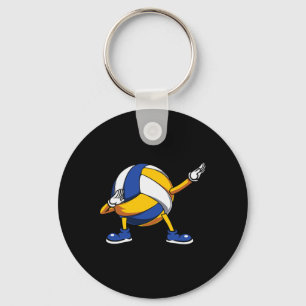 Volleybal Dab Dancing Dabbing Volleybal liefhebber Sleutelhanger