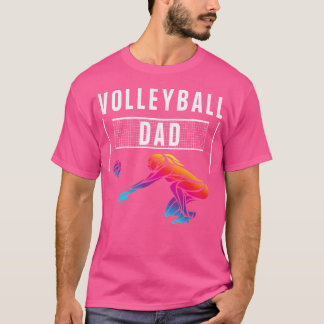Volleybal Dad Volleybal Lover Grappig Volleybal T-shirt
