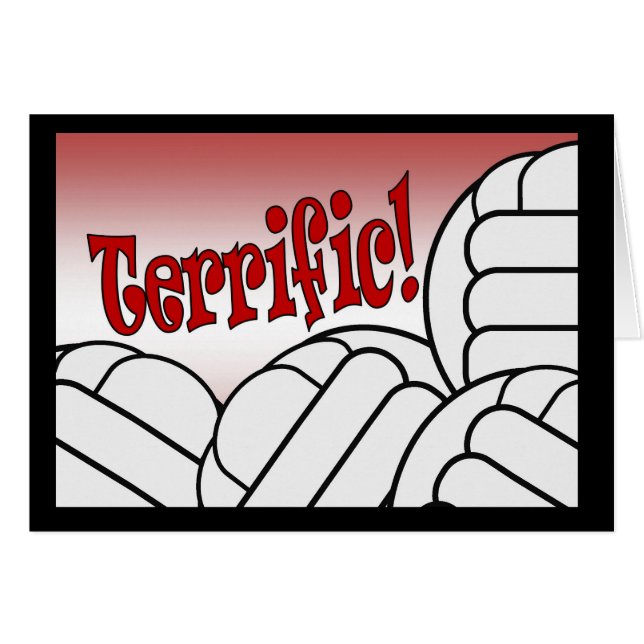 Volleybal - Geweldig! (Voorkant Horizontaal)