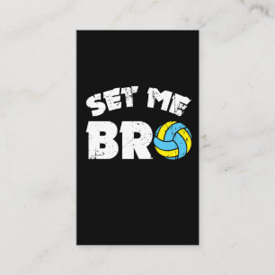 Volleybal - grappig volleybalgezegde visitekaartje