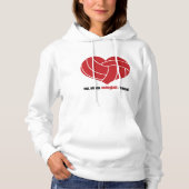 volleybal hoodie (Voorkant)