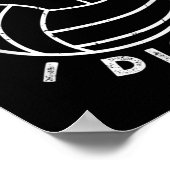 Volleybal I Dig It Fun Poster (Hoek)