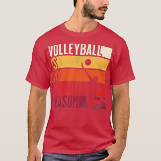  volleybal in nood is mijn favoriete saso t-shirt