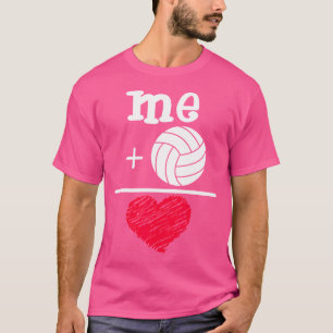 Volleybal is liefde voor volleybal voor vrouwen t-shirt