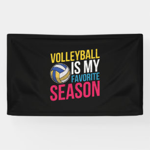 Volleybal Is Mijn Favoriete Seizoen Spandoek