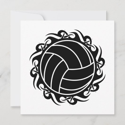 volleybal kaart (Voorkant)