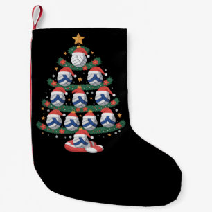 Volleybal Kerstboom Lichtjes Sport Speler  Kleine Kerstsok