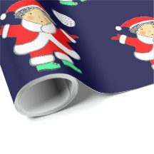 Volleybal kerstcadeau inpakpapier
