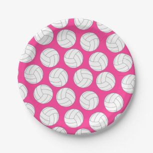Volleybal kinderen Birthday Party Sports Papieren Bordje