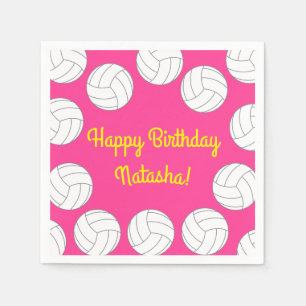 Volleybal kinderen Birthday Party Sports Servet