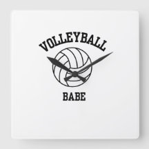 Volleybal Kunst Wandklok