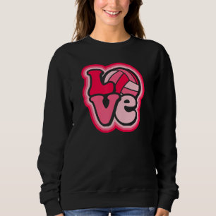 Volleybal Liefde voor tieners en vrouwen Roze & Ro Trui