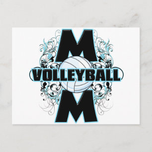 Volleybal mama (kruis).png briefkaart