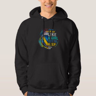 Volleybal Meisjes Vrouwen Jeugd Tiener Sport Hoodie