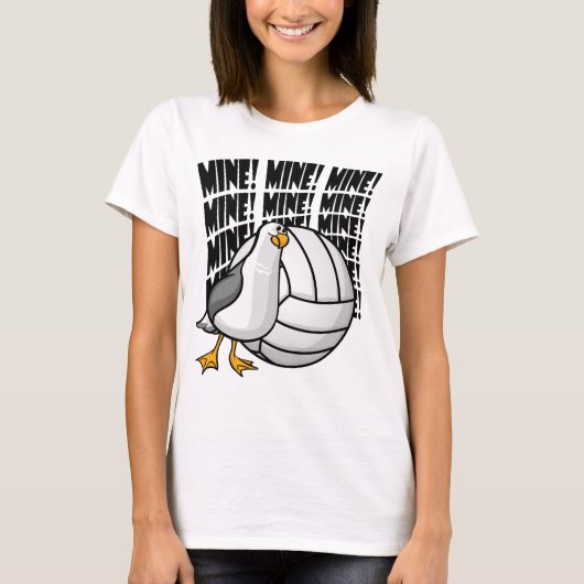 Volleybal - mijn mijne. t-shirt (Voorkant)