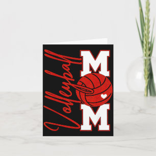 Volleybal Moeder Speldag Mama Srts Volleybal Famil Kaart