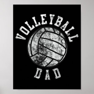 volleybal papa poster