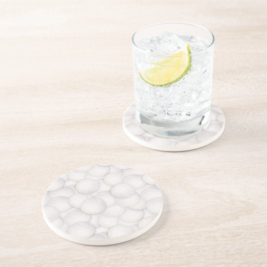 Volleybal Pattern Onderzetter (Zijkant)