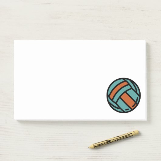 volleybal post-it® notes (Op bureau)