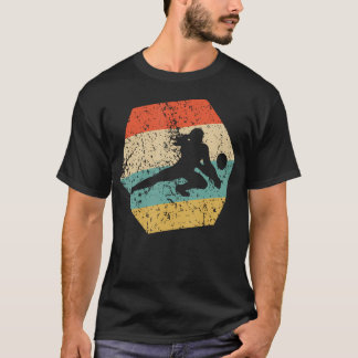Volleybal Retro Gedecoreerde Zeshoek T-shirt