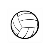 volleybal 	rubberstempel (Afrduk)