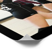 Volleybal Senior Afstuderen 6 Fotocollage Poster (Hoek)