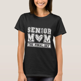 Volleybal Senior Moeder Klas 2026 Grafische Kunst T-shirt