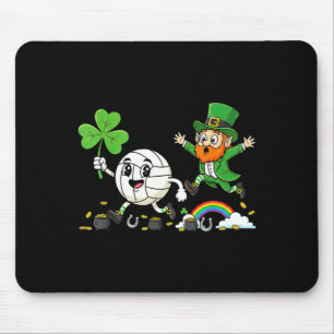 Volleybal shamrock klaver St. Patrick's Day vrouwe Muismat