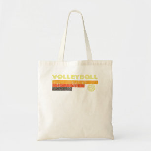  volleybal Shirt Retro Gifts Team Coach Lo Tote Bag