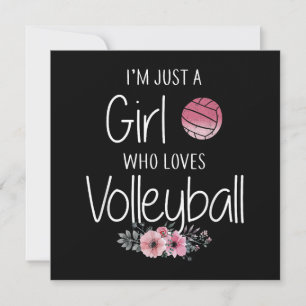 Volleybal Shirt voor meisjes Tiener Vrouwen Schatt Bedankkaart