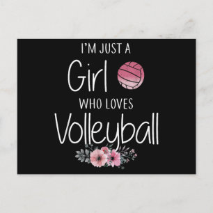 Volleybal shirt voor meisjes tieners vrouwen Schat Briefkaart